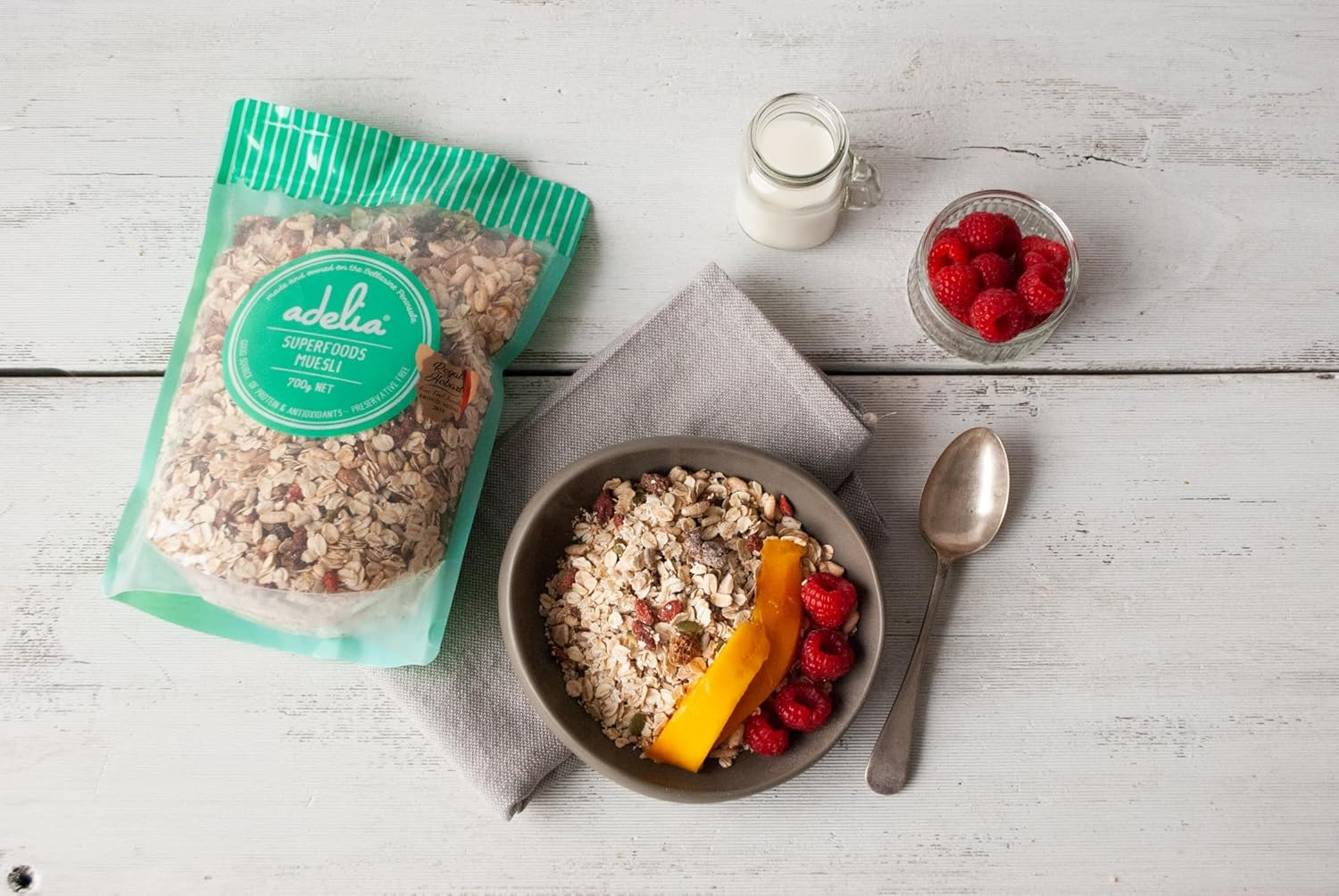 Adelia Fine Foods - Superfoods Muesli 700Gm image number 2