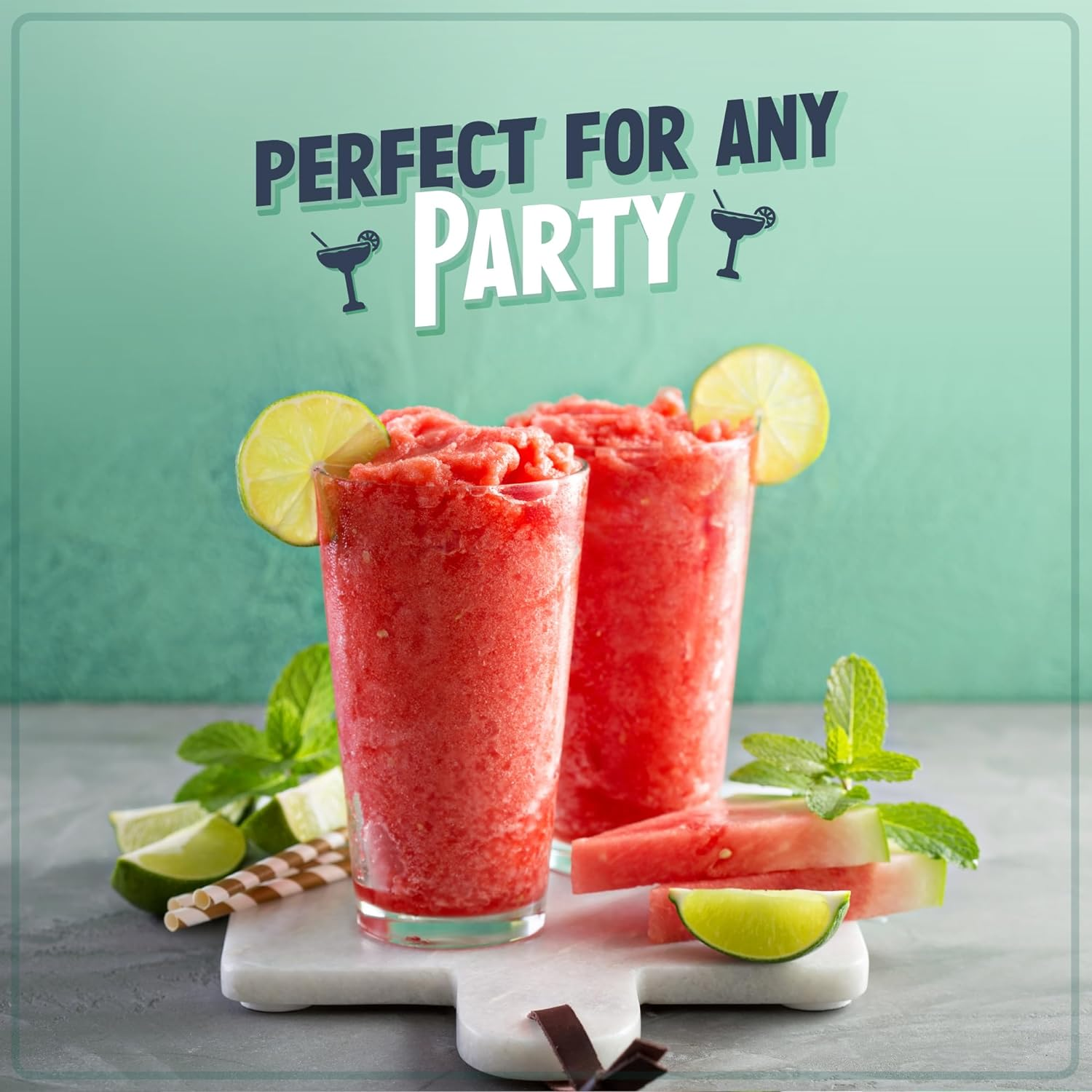 Nostalgia 64-Ounce Margarita Maker & Slushie Machine Easy-Flow Spout, Perfect for Slushies, Daiquiris, and Margaritas, Red image number 3