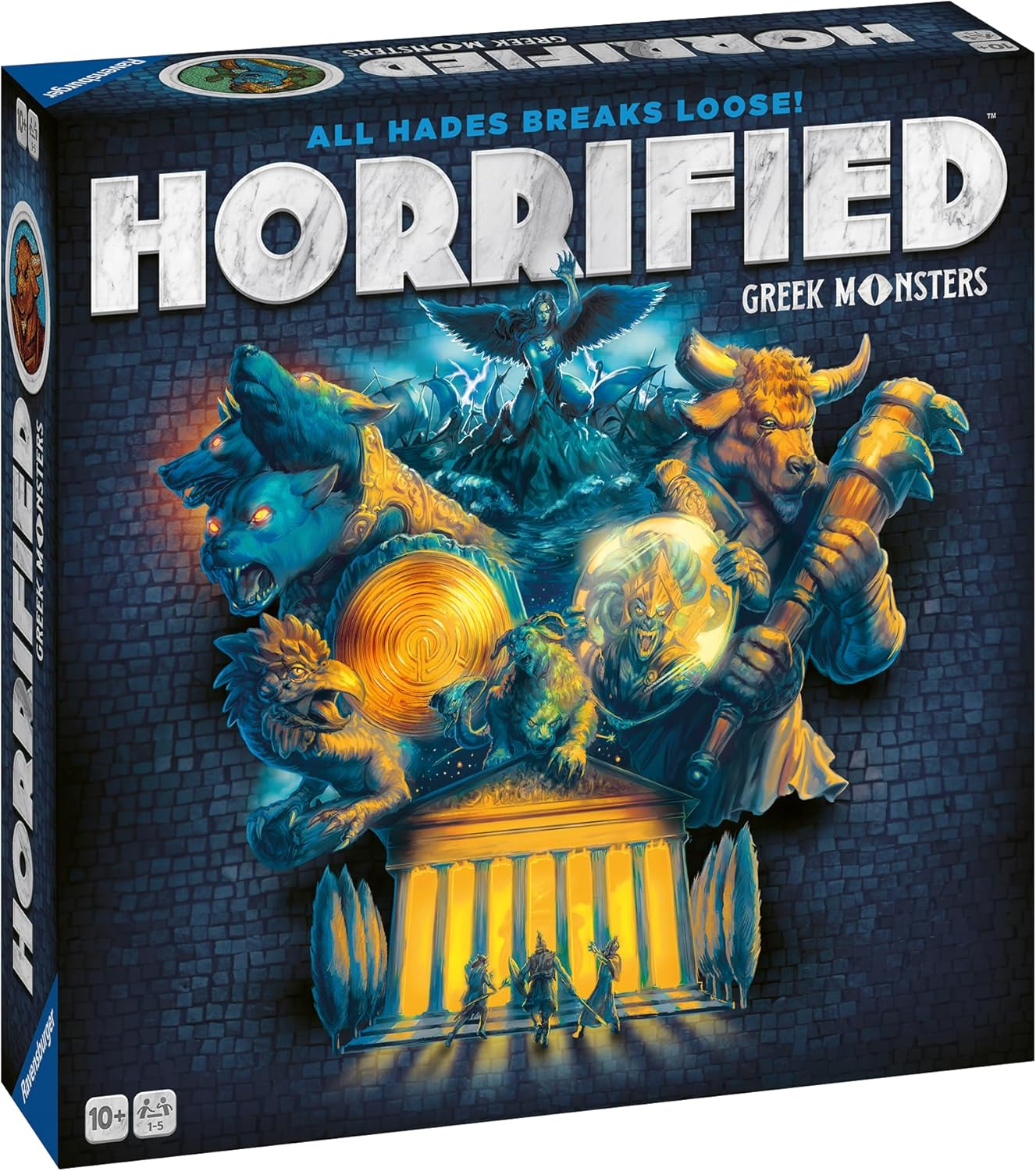 Ravensburger Horrified Greek Monsters Board Game for Kids Ages 10 and Up image number 1