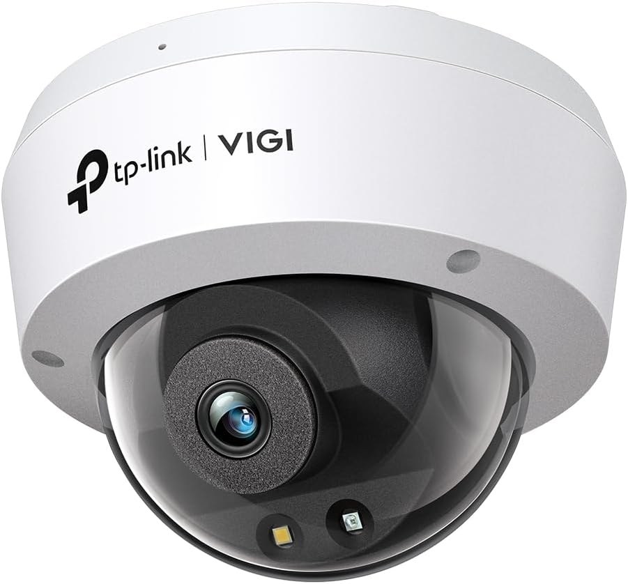 Tp-Link VIGI 4MP Full-Colour Dome Network Camera, 24H, Smart Detection, H.265+, Poe/ 12V DC, Two-Way Audio, Vandal-Proof, Waterproof, ONVIF Compatibility, SD Card Slot(Vigi C240(2.8Mm)) image number 6
