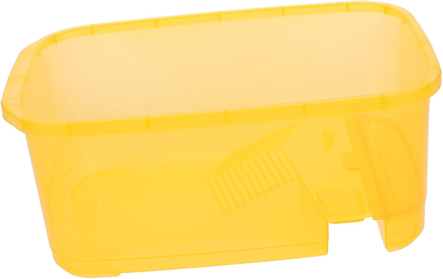 Hohopeti Plastic Turtle Tank Reptile Habitat Box Basking Platform, Small Purple Plastic Pet Breeding Terrarium for Home Turtle Feeding and Reptile Supplies