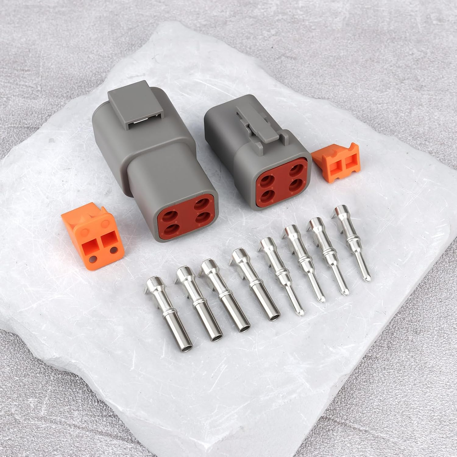 Emagtech 1 Set DTP Series 4-Pin Waterproof Connector DTP04-4P DTP06-4S for Electrical image number 2