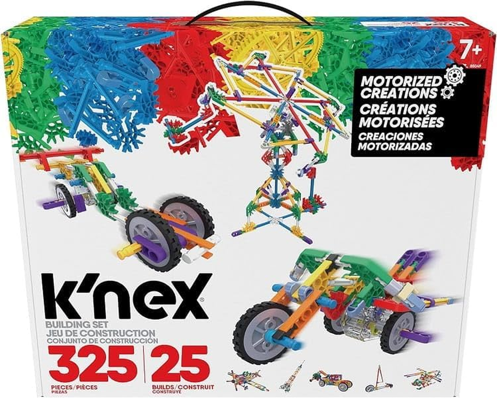 Knex - Motorized Creations 325 Pieces 25 Builds
