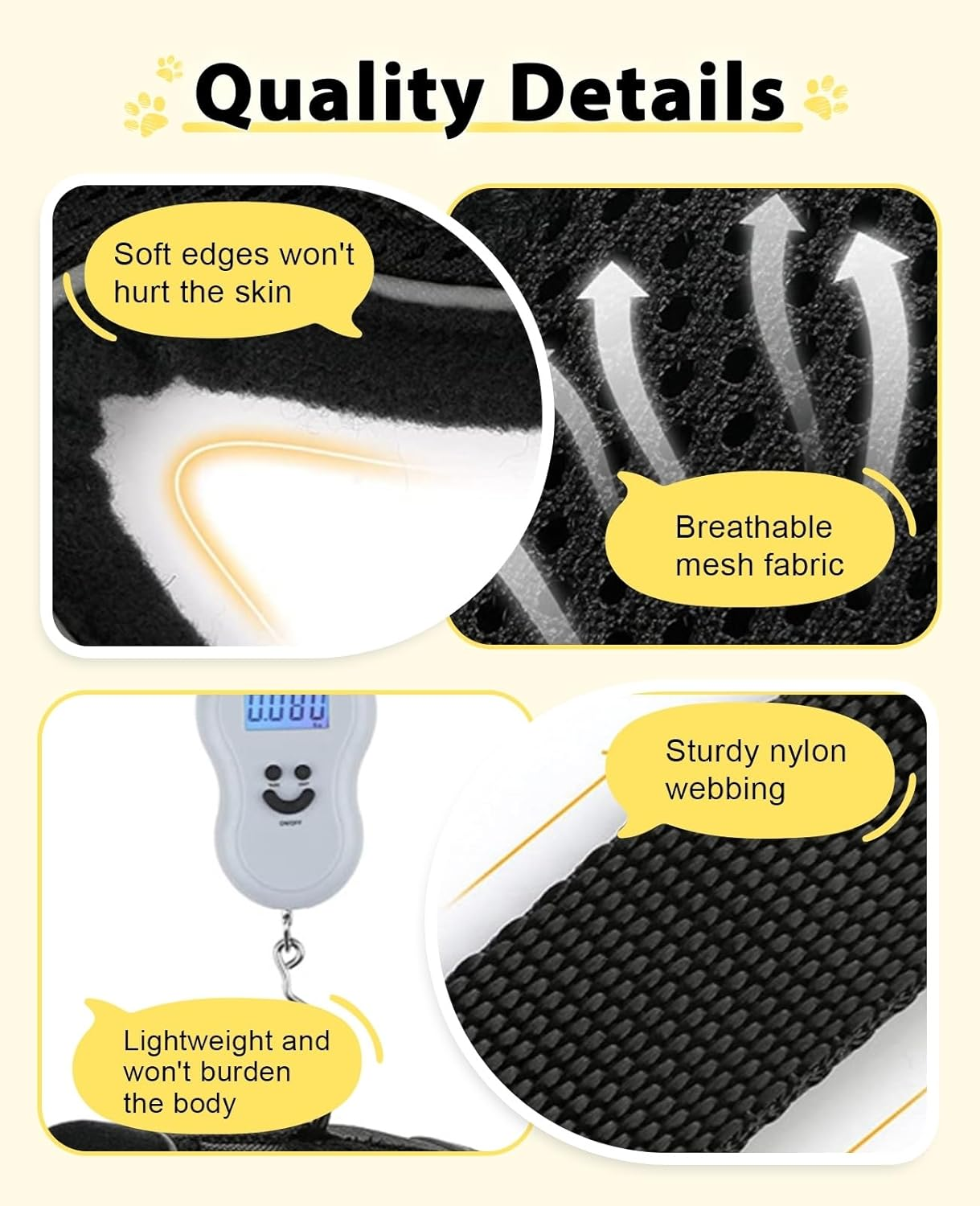 Escape-Proof Cat Harness & Leash Set, Adjustable Soft Vest with Reflective Trim for Outdoor Walking Safety (Durable Polyester) (S-Pink) image number 4