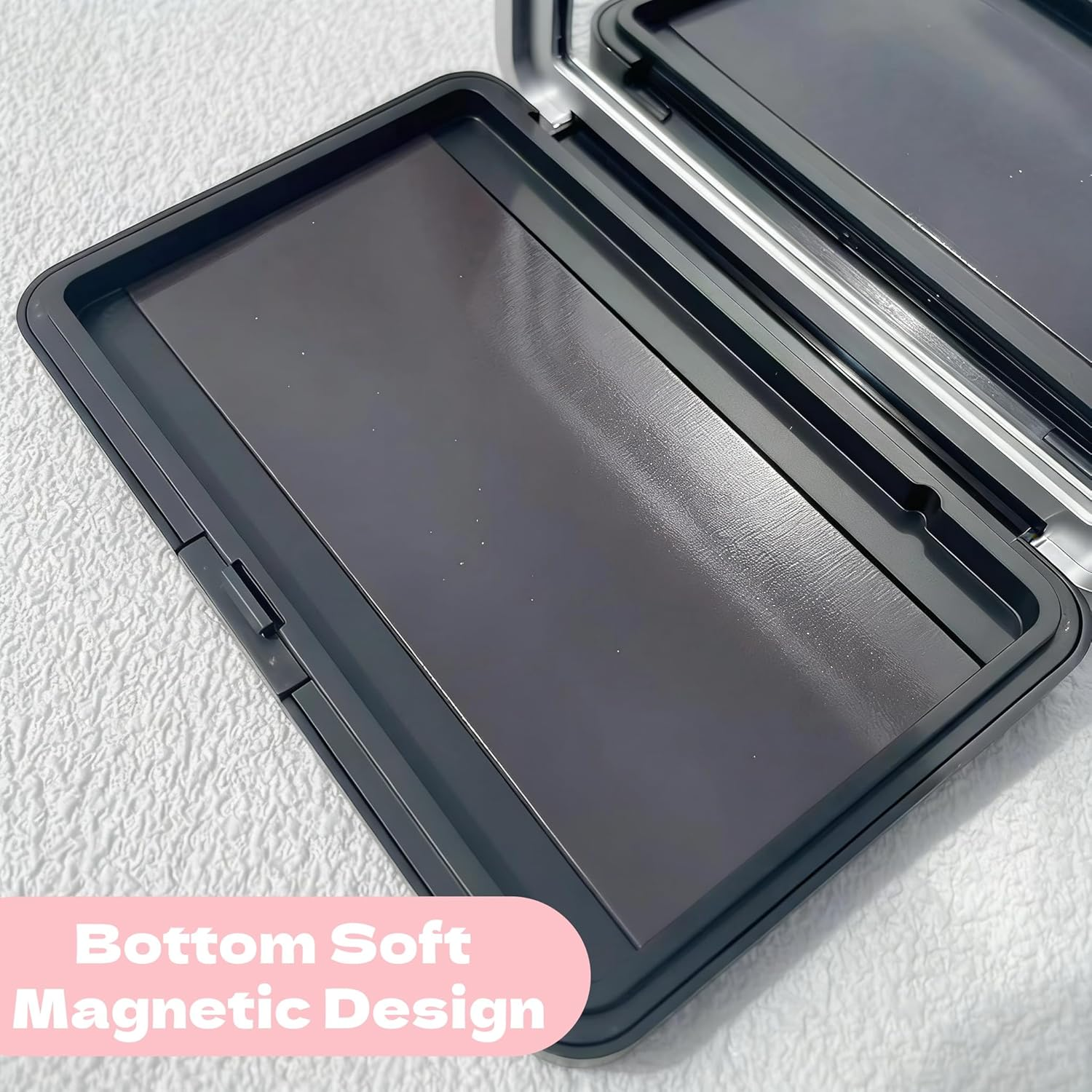 Empty Magnetic Palette Eyeshadow Makeup Palette with Mirror for Eyeshadow Lipstick Blush 1 Piece (M, Gram, 1)