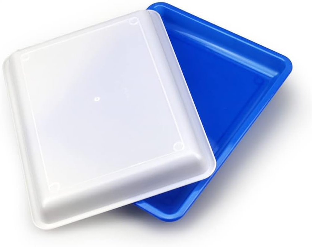 TEYOUYI 3 Pcs Hedgehog Litter Boxes Tray, Plastic Pet Toilet, Small Animal Litter Tray Corner for Guinea Pig Hamster Pig Rabbit Pee (3 Color) image number 6