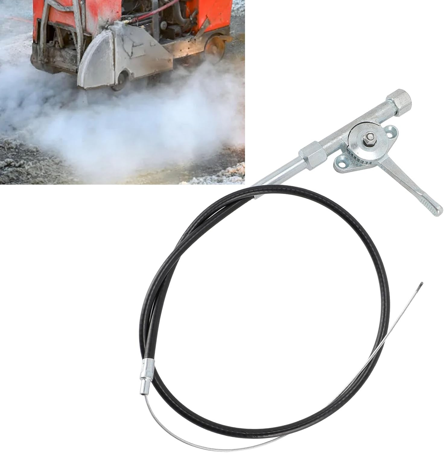 Omabeta 1PCS Compactor Throttle Cable Assembly 56035-046 Garden Control Switch Pull