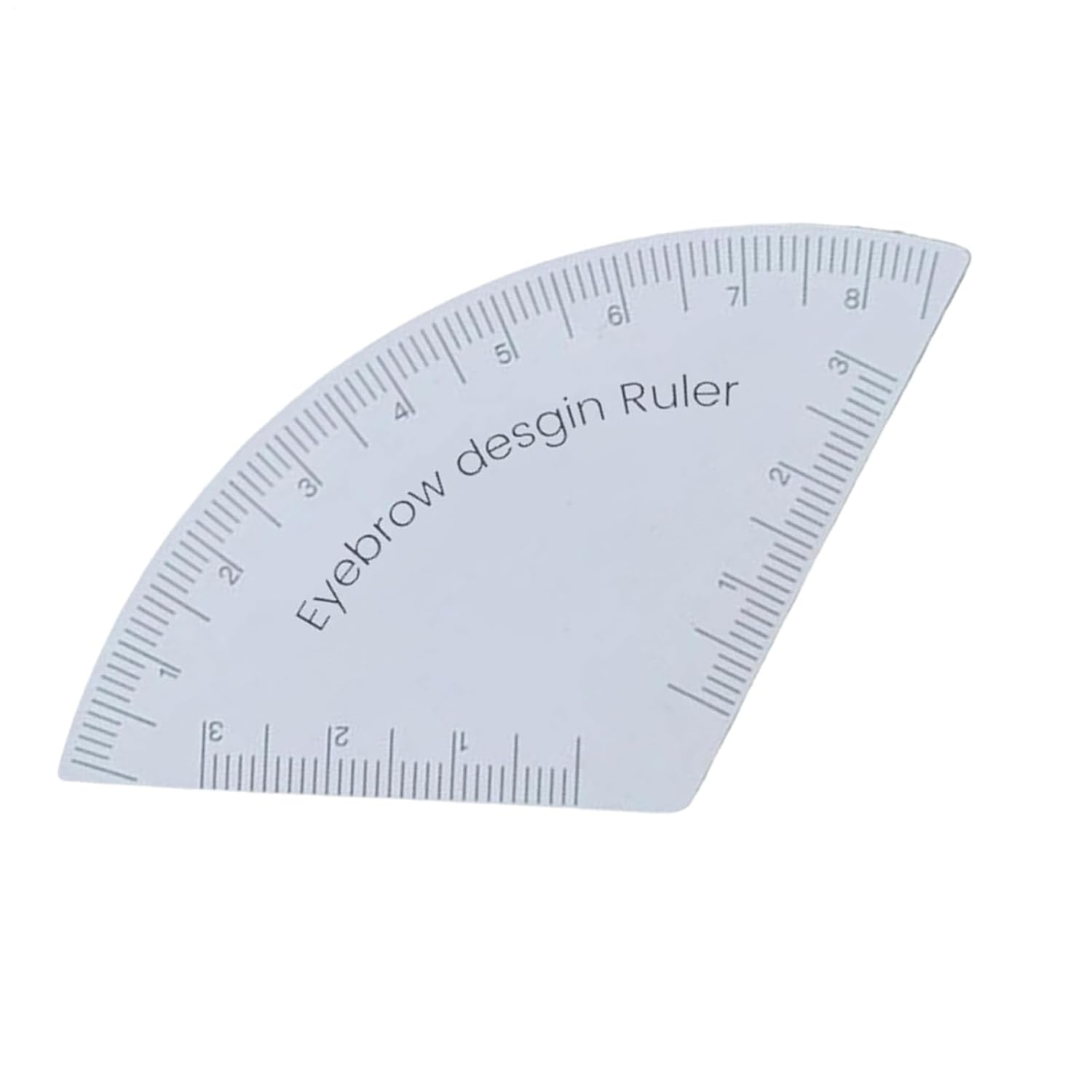 Lmyit Eyebrow Ruler Mapping - Brow Measuring Shaper Tool,Reusable Brow Shaper Makeup Accessories for Travel Professional Beauty Salon Home Vacation image number 4