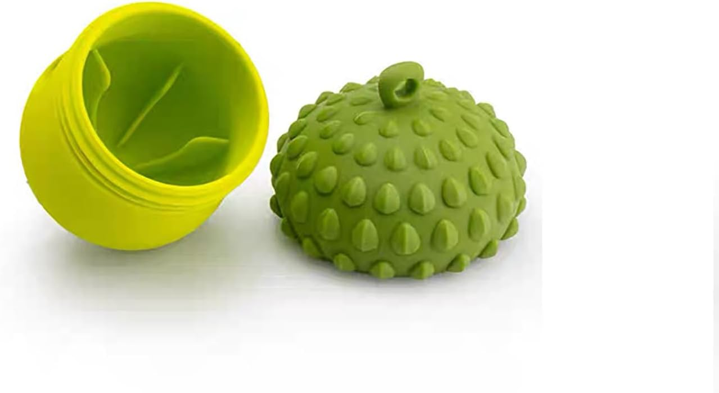 Pine Cone Dog Chew Toys for Aggressive Chewers Nearly Indestructible Dog Toy, Interactive Treat Dispensing Toys for Medium Large Size, Long Lasting Gifts for Dogs (Green) image number 1