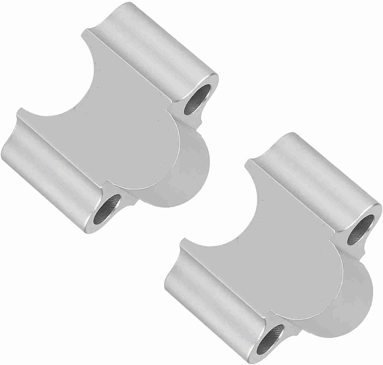 Universal Fit Motorcycle Handlebar Riser, 30Mm Aluminum Alloy Handlebar Riser Clamp for 7/8 Inch Handlebars, Durable Electroplated Finish - Black image number 7