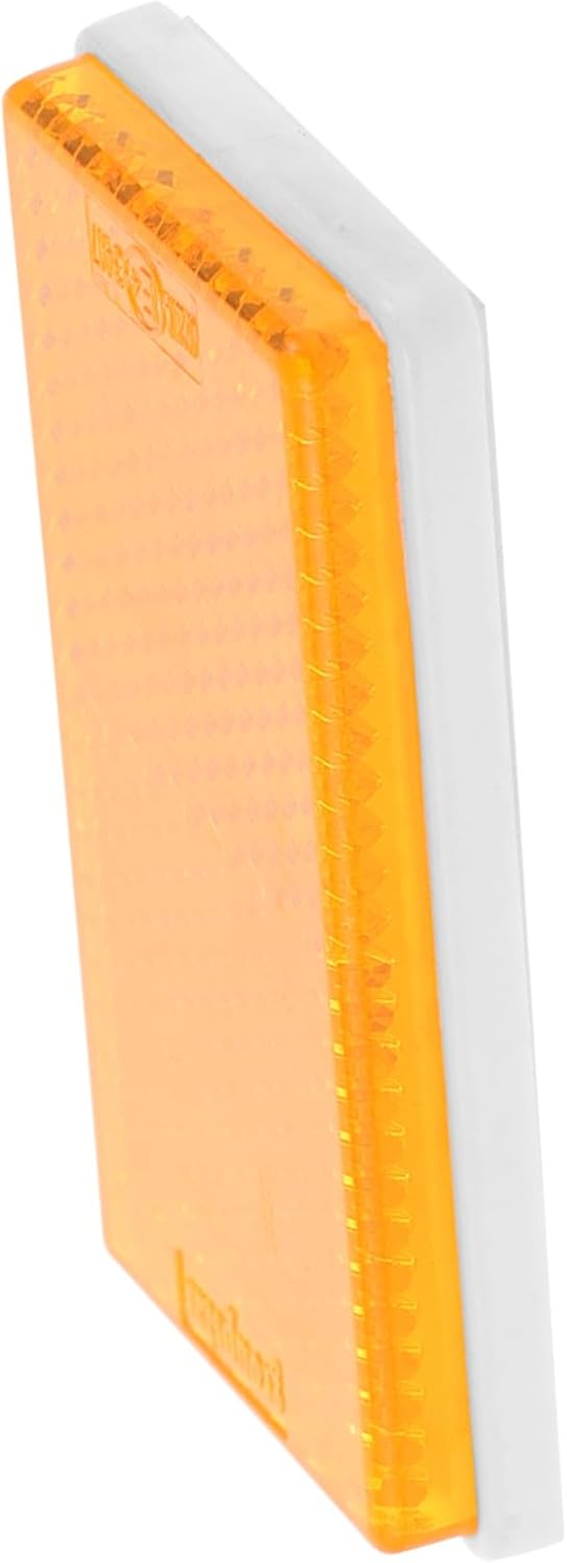 Rectangular Adhesive Reflector for Trucks and Trailers Red Vehicle Safety Reflective Strip Resistant to UV and Weather Versatile Side Marker for Cars Motorcycles and Gate Posts