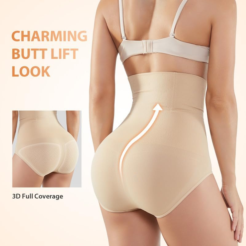 SIMIYA Shapewear for Women Tummy Control High Waisted Body Shaper Shorts Slimmer Sexy Shapewear