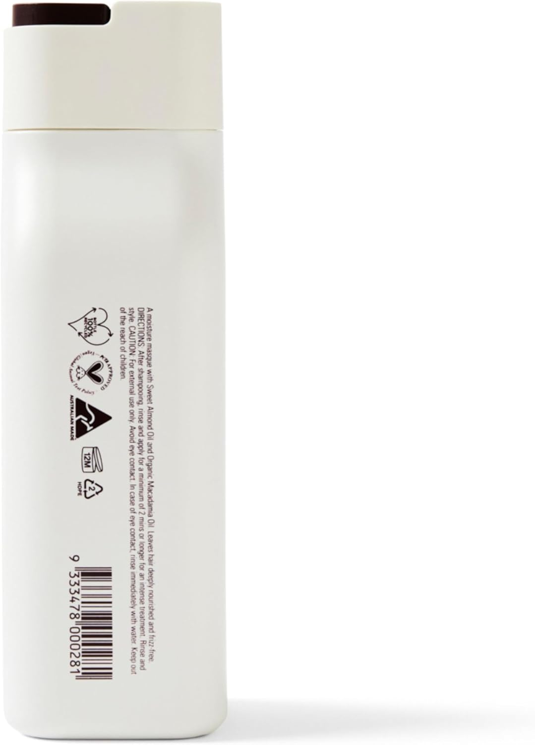 O&M Seven Day Miracle Intense Moisture Masque- 250Ml - Colour Safe, Clean from Sulfates, Parabens, Silicones, MIT, Phthalates, Triclosan, Propylene Glycol & Gluten, PETA Certified & Vegan, Australian Made, PCR Packaging image number 1