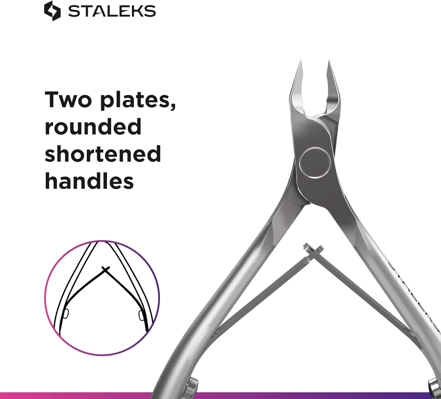 Staleks Cuticle Nippers 3Mm 4Mm 5Mm 7Mm Smart 31 Staleks Manicure Pedicure Tools (3Mm) image number 5