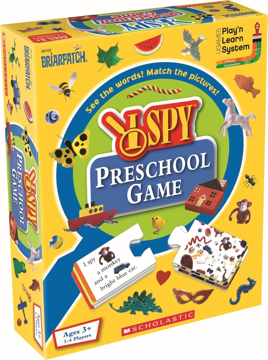 Briarpatch I Spy Preschool Game Games for Ages 3 to 4
