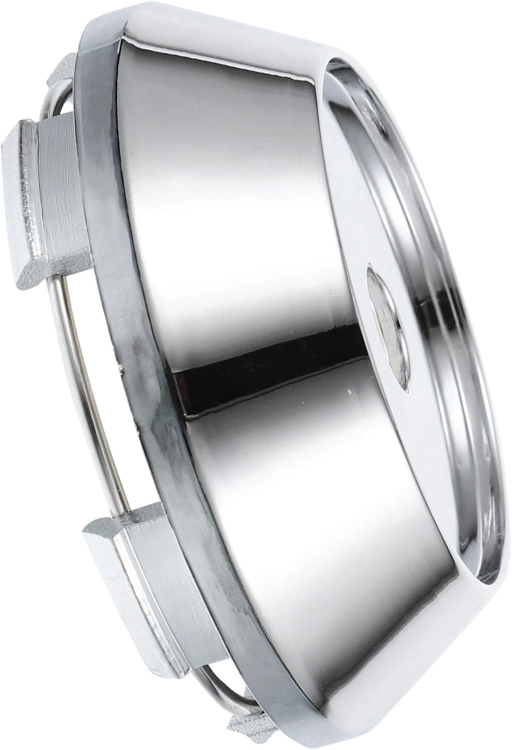 Mikinona 4Pcs Wheel Center Caps Silver Car Rim Hub Covers Easy Snap Installation Moisture Protection for Clean and Functional Wheel Hubs Durable Automotive Accessories image number 4