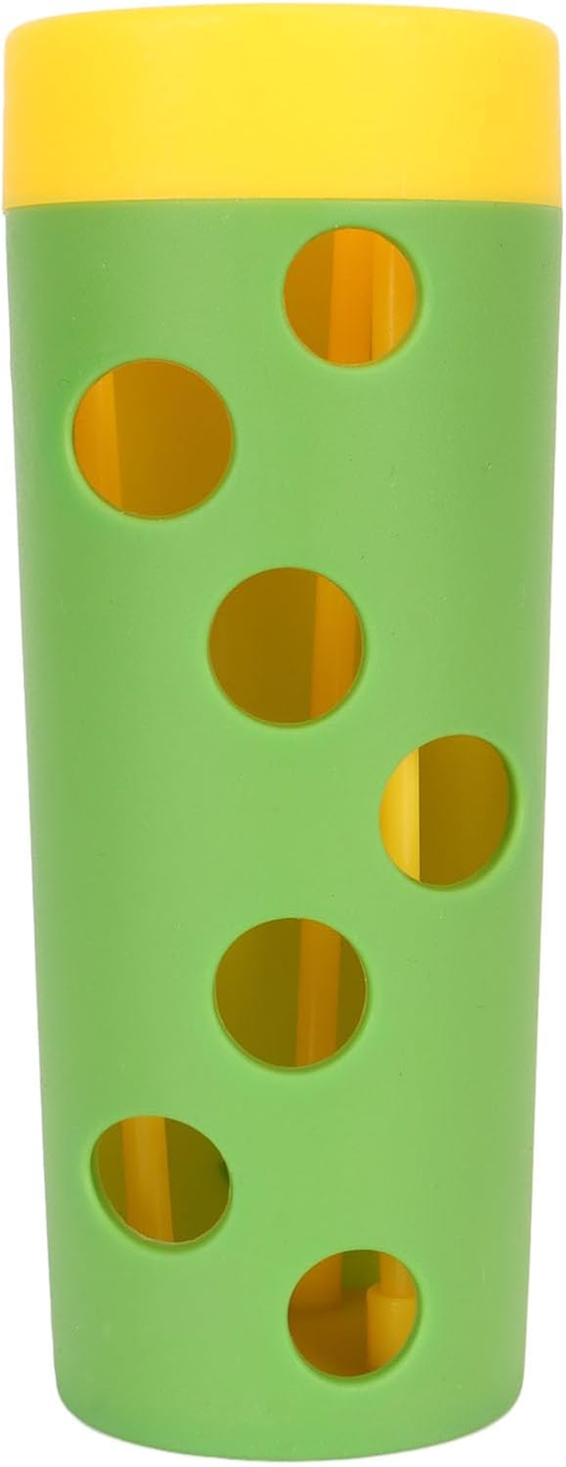 Chicken Treat Roller, Plastic Bite Resistant Chicken Feeder Toy Slow Feeding Chicken Treat Dispenser Interesting Safe Chicken Treat Feeder Toy for Hens Chicken Goose Duck Poultry image number 6