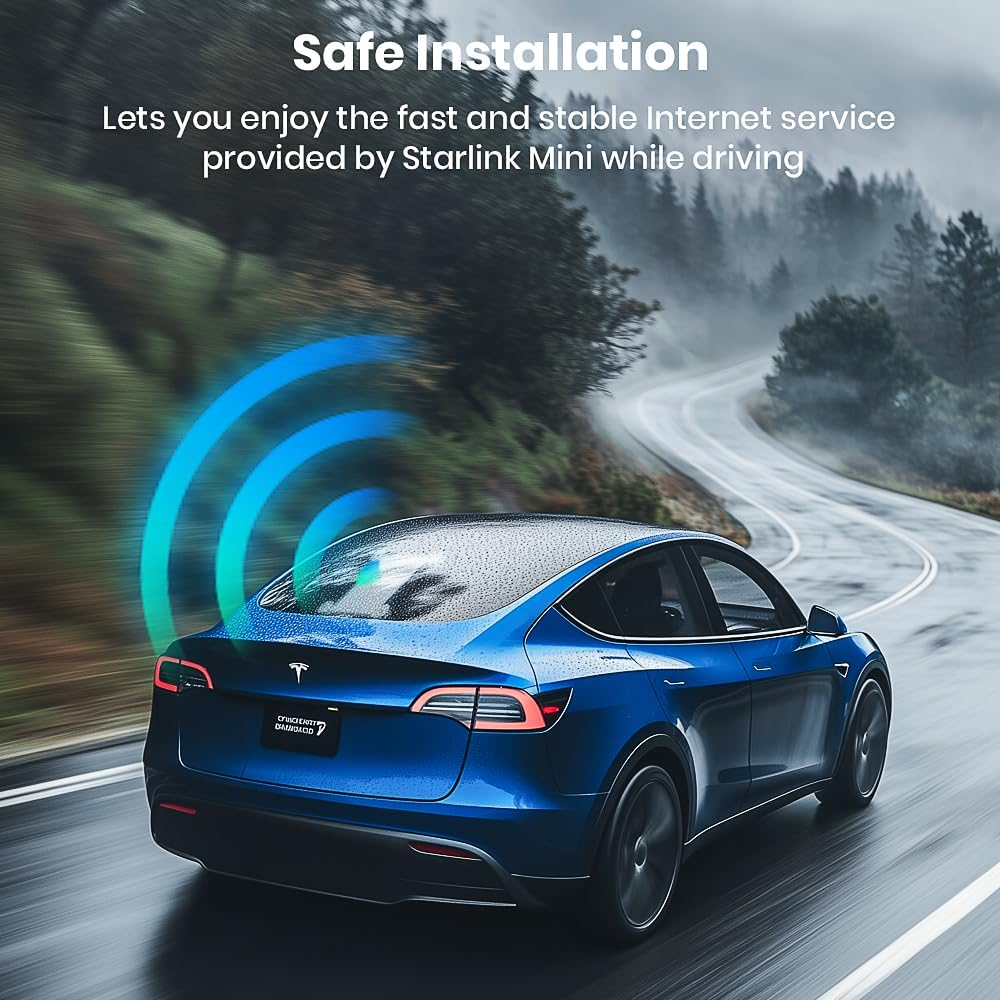 Starlink Mini Sunroof Suction Cup Mount,Starlink Mini Mount,Starlink Mini Roof Mount, Starlink Mini Mounting Kit for Sunroof/Front Window/Rear Window/Roof image number 1