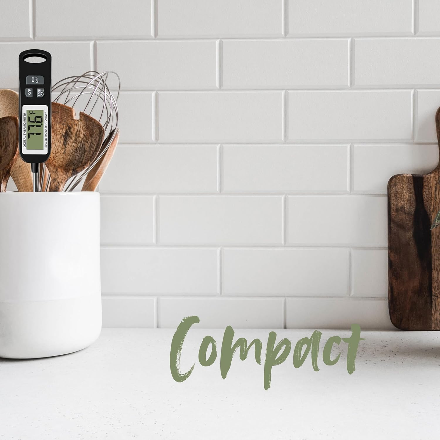 Digital Meat Thermometer &ndash; Fast, Waterproof & Accurate for Cooking, Grilling & BBQ image number 5