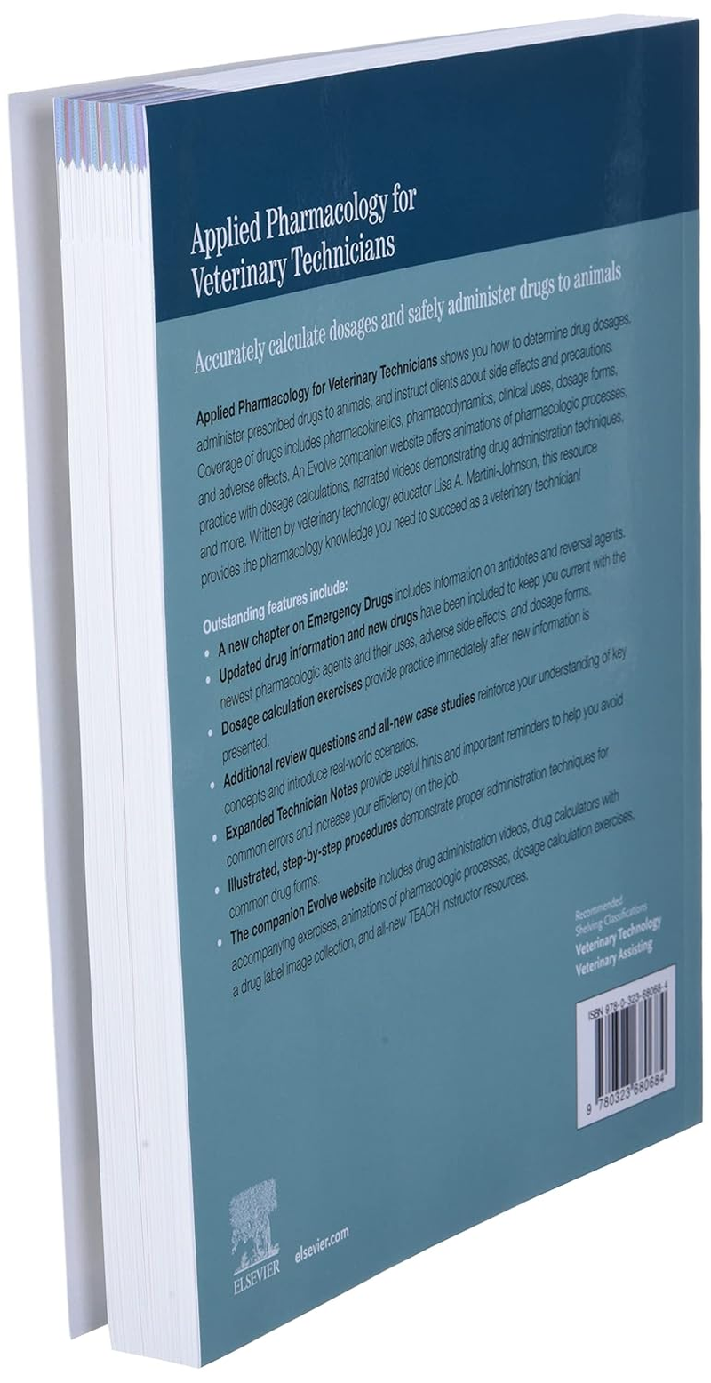 Applied Pharmacology for Veterinary Technicians image number 1