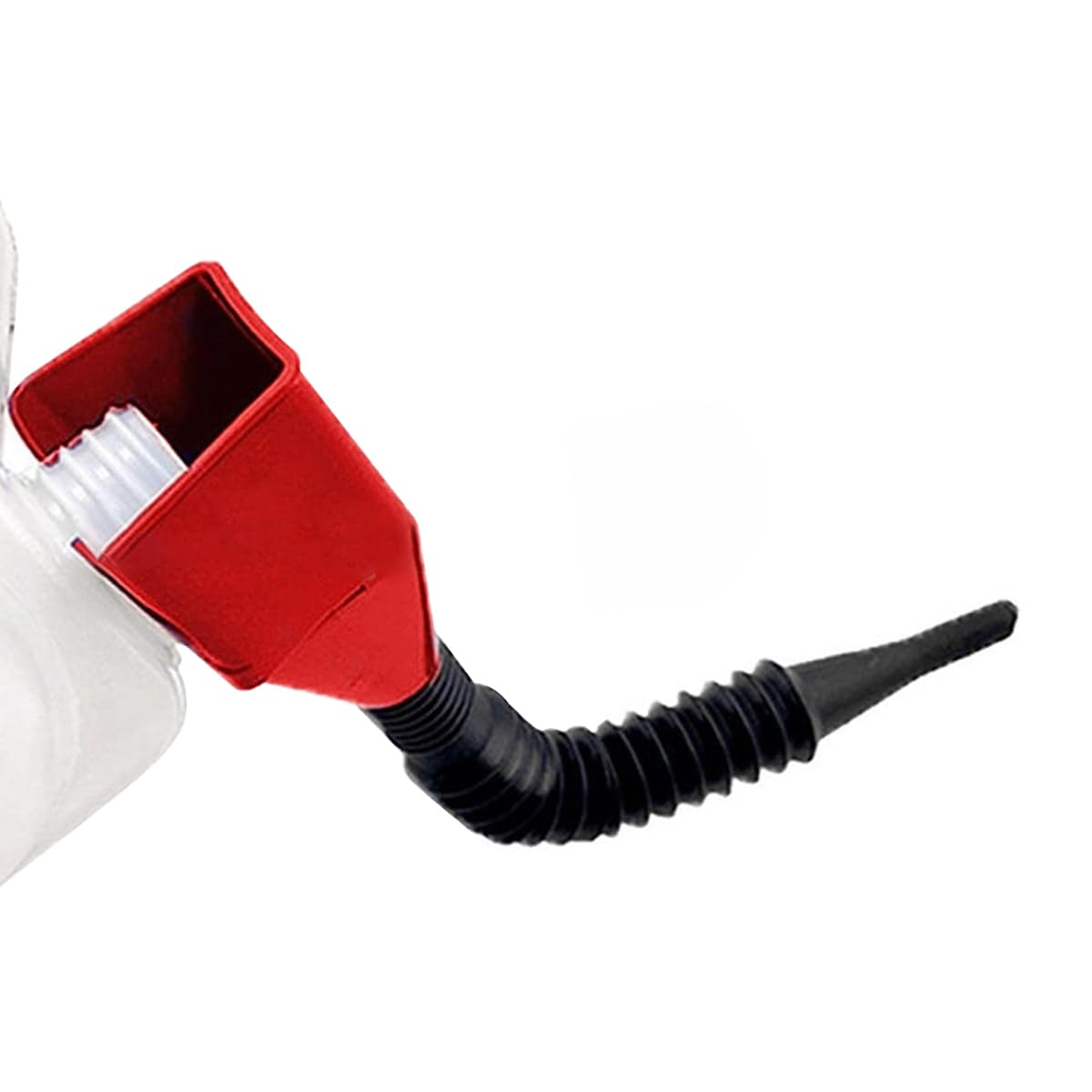 AICEL Retractable Auto Fuel Funnel, 5 Pcs Plastic Flexible Draining Tool Funnel for Cars and Motorcycles, Automotive Wide Mouth Snap Funnel for Engine Oil, Liquid, Diesel, Gasoline and More (5Colors) image number 3