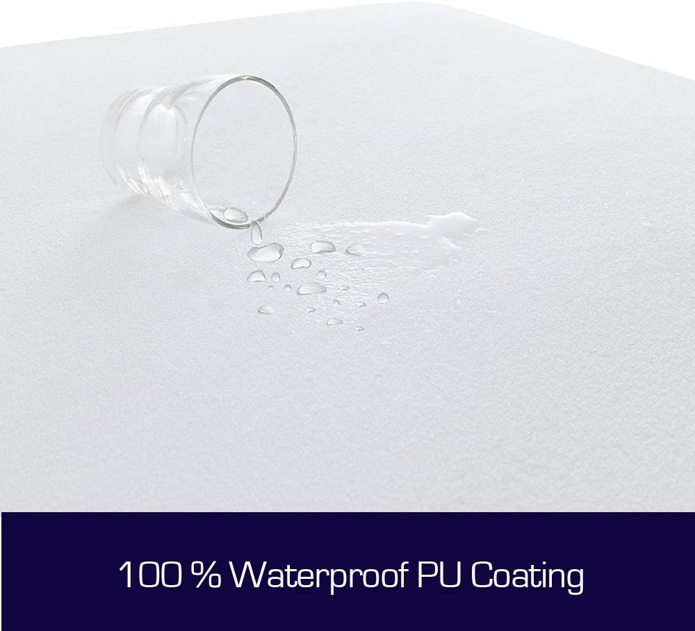 Luxor Cotton Terry Fully Fitted Waterproof Mattress Protector - Super King image number 5