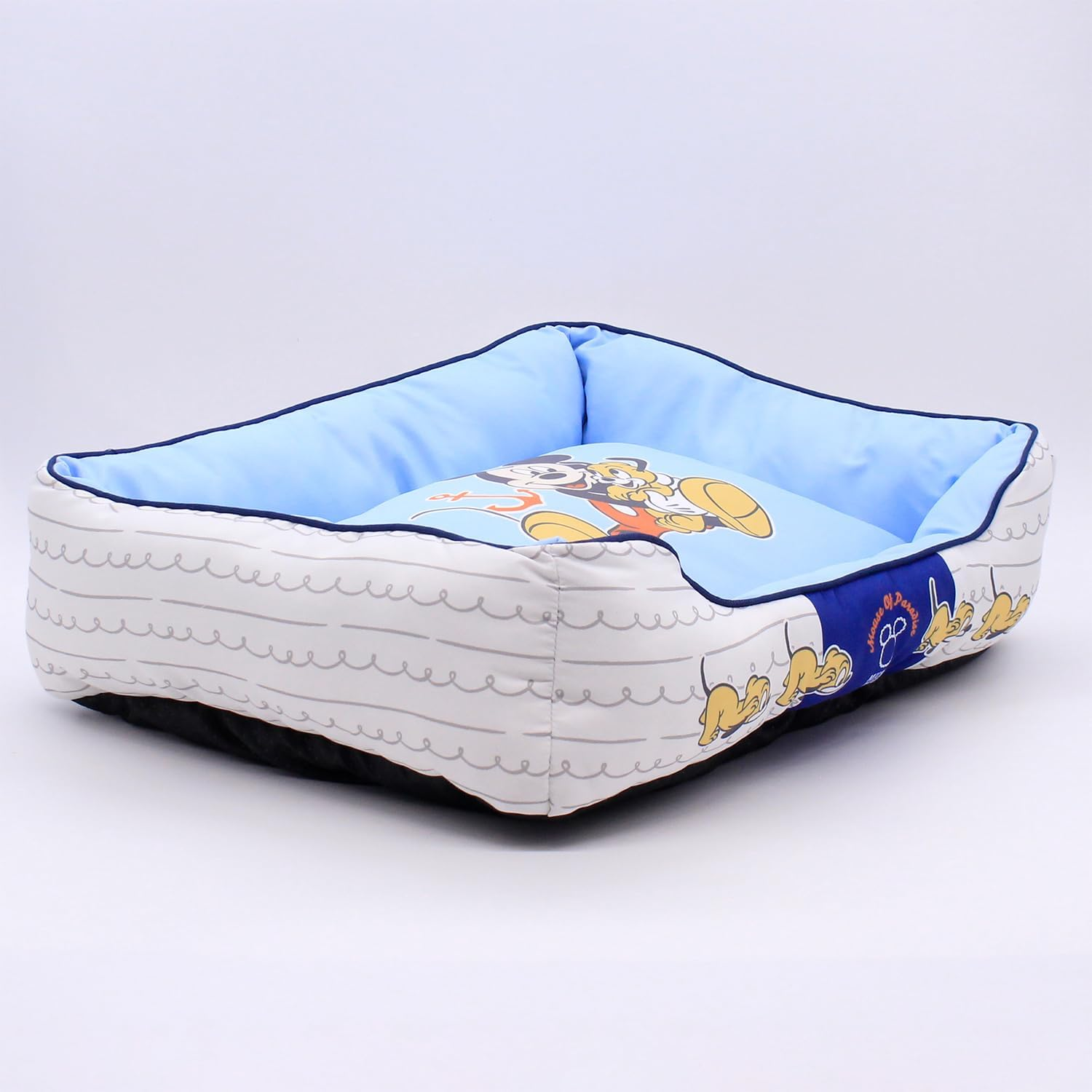 Three Arrows Disney Mickey Marine Cool Sofa for Dogs and Cats, Blue image number 1