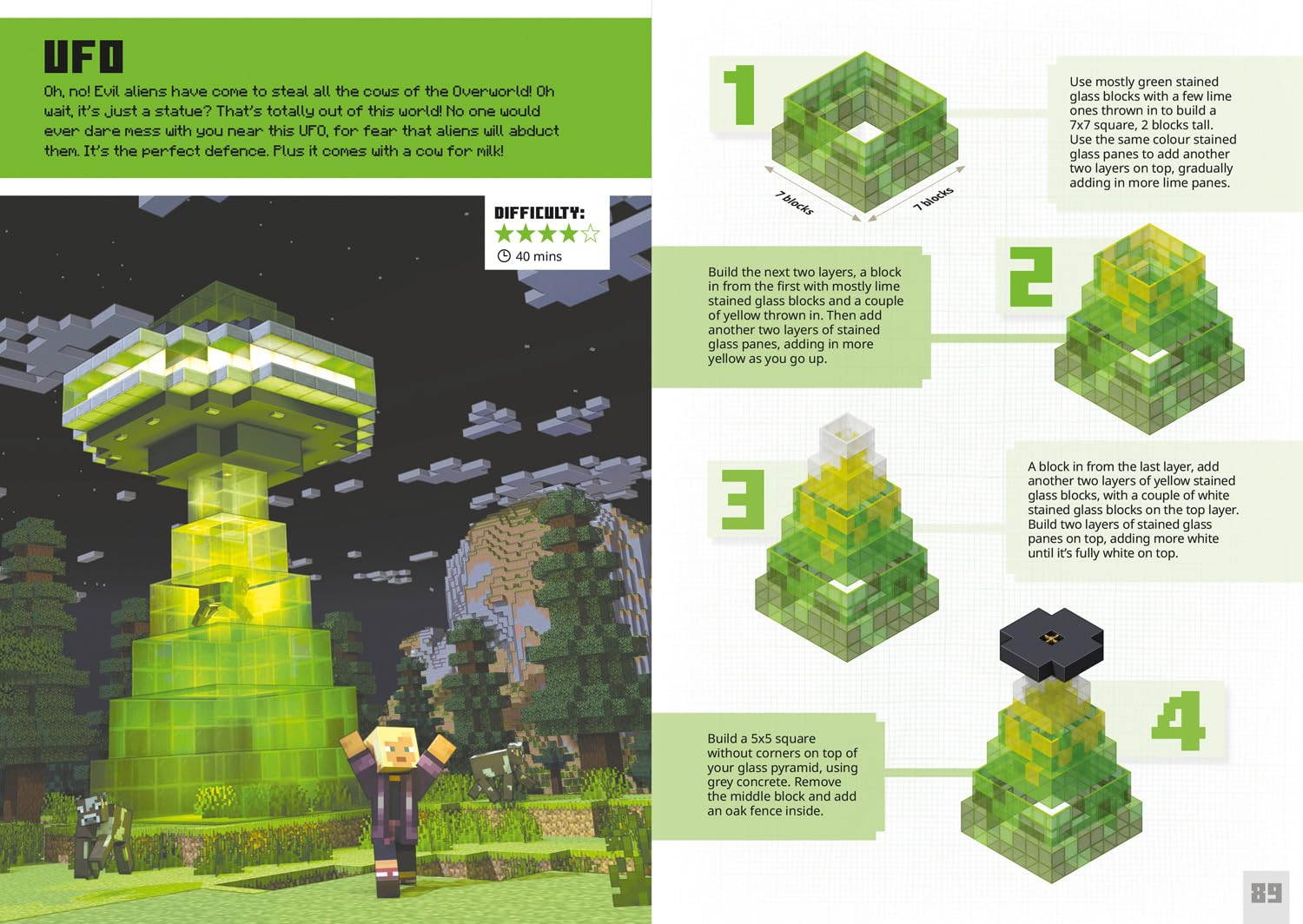 Minecraft Mega Bite-Size Builds: an Official Minecraft Illustrated Guide with over 20 Brand-New Mini-Projects to Build in the Game: Perfect for Beginners and Kids, Teens and Adults Alike! image number 1