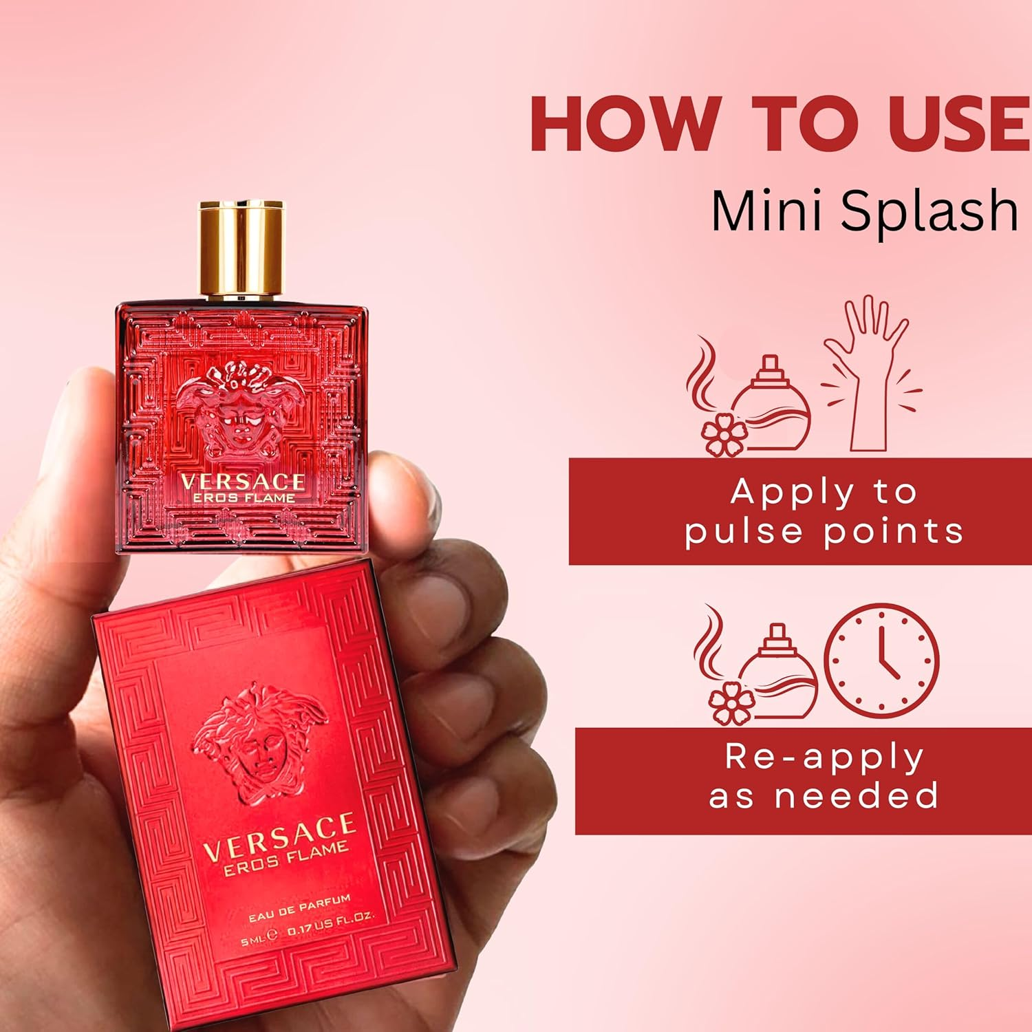 Versace Versace Eros Flame Mini Eau De Parfum 5Ml