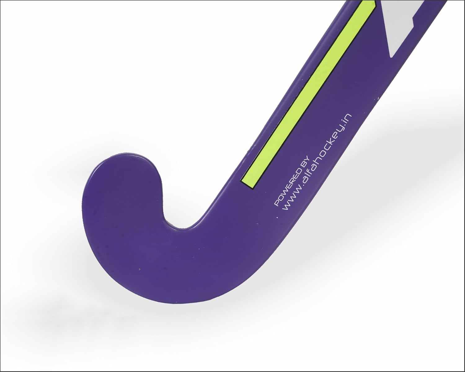 ALFA Y-30 Junior Hockey Stick | Color: Purple | Size: 32&rdquo; | Material: 10% Carbon | Gender: Unisex | Precision Build | Comfortable Grip | Durable & Lightweight | Powerful Shots | Junior Players image number 2