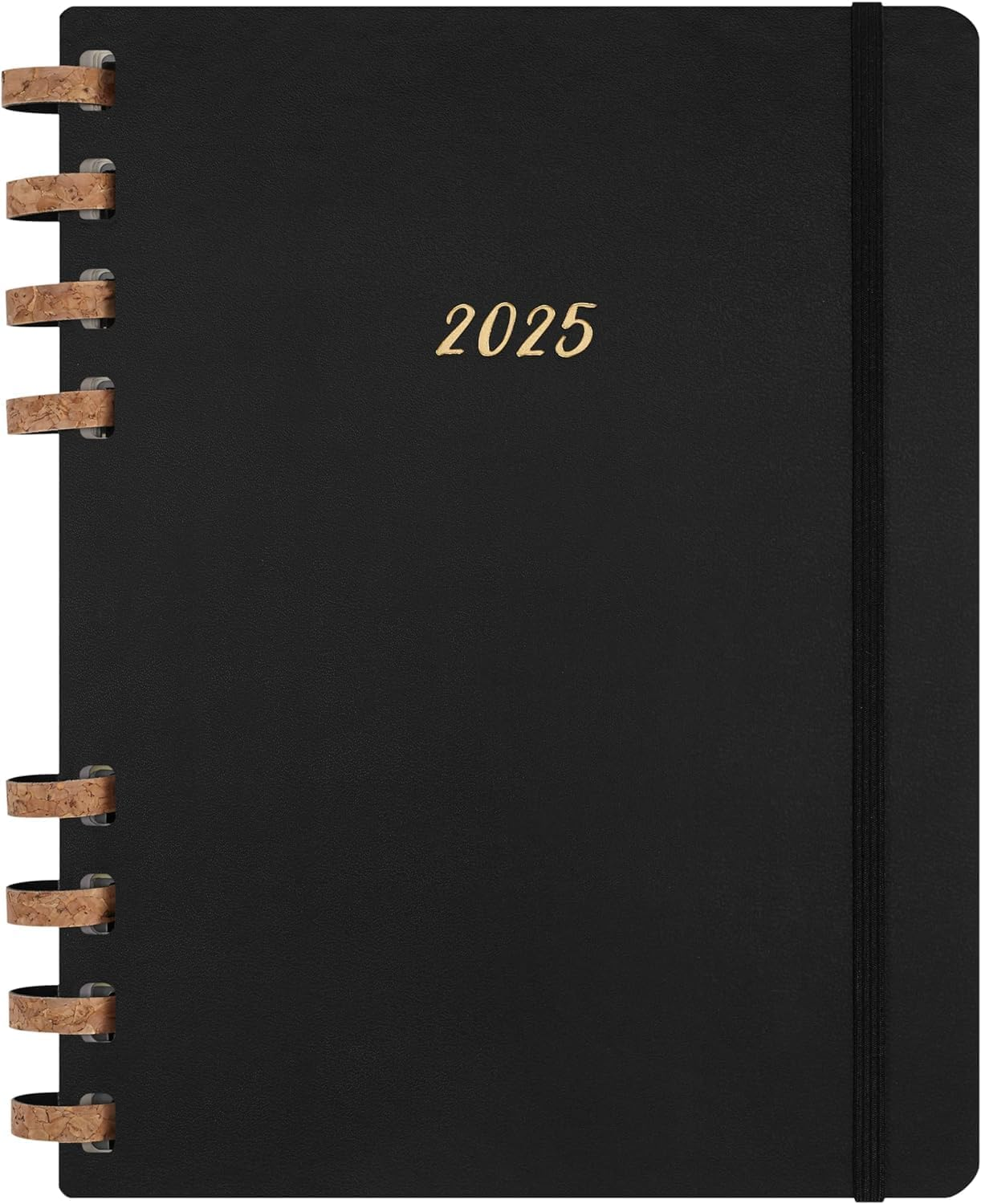 MOLESKINE - 2025-12 Month Spiral Planner - Soft Cover Diary - Large - Black