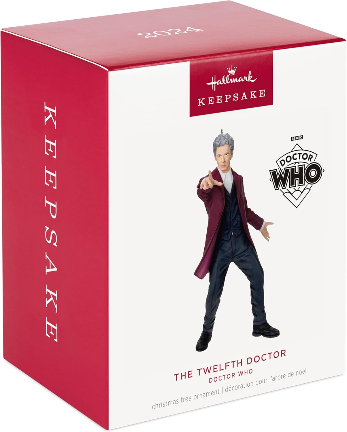 Hallmark Keepsake Christmas Ornament 2024, Doctor Who the Twelfth Doctor, TV Show Gifts image number 4