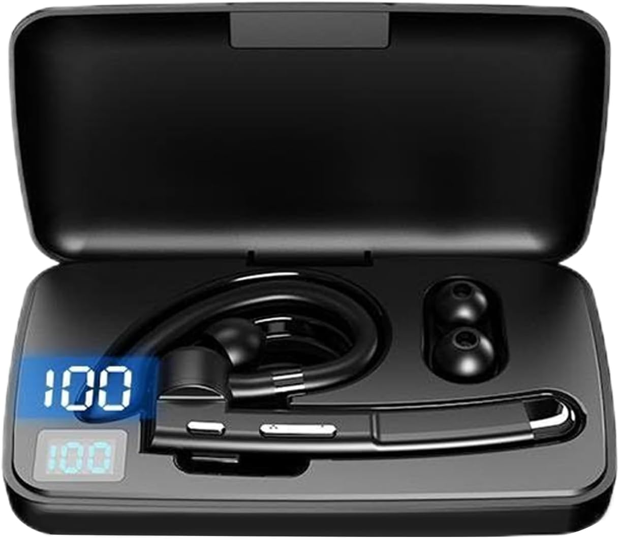 Mxshc Earphones Translator | Translation Pods - Headphones Wireless Noise Reduction Translation Device for Meeting Business Workplace Travel School Learning Adults Students image number 3