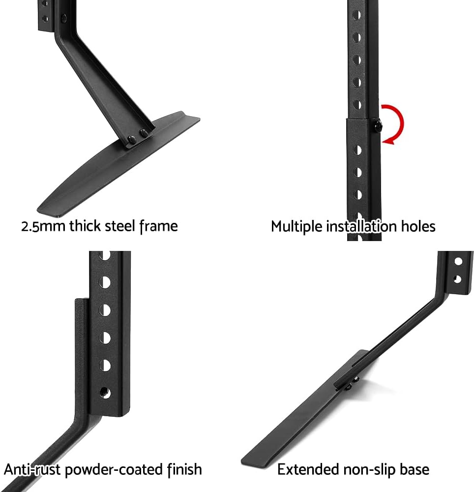 Artiss TV Stand Mount Bracket for 32"-70" Universal Pedestal Tabletop Desktop image number 4