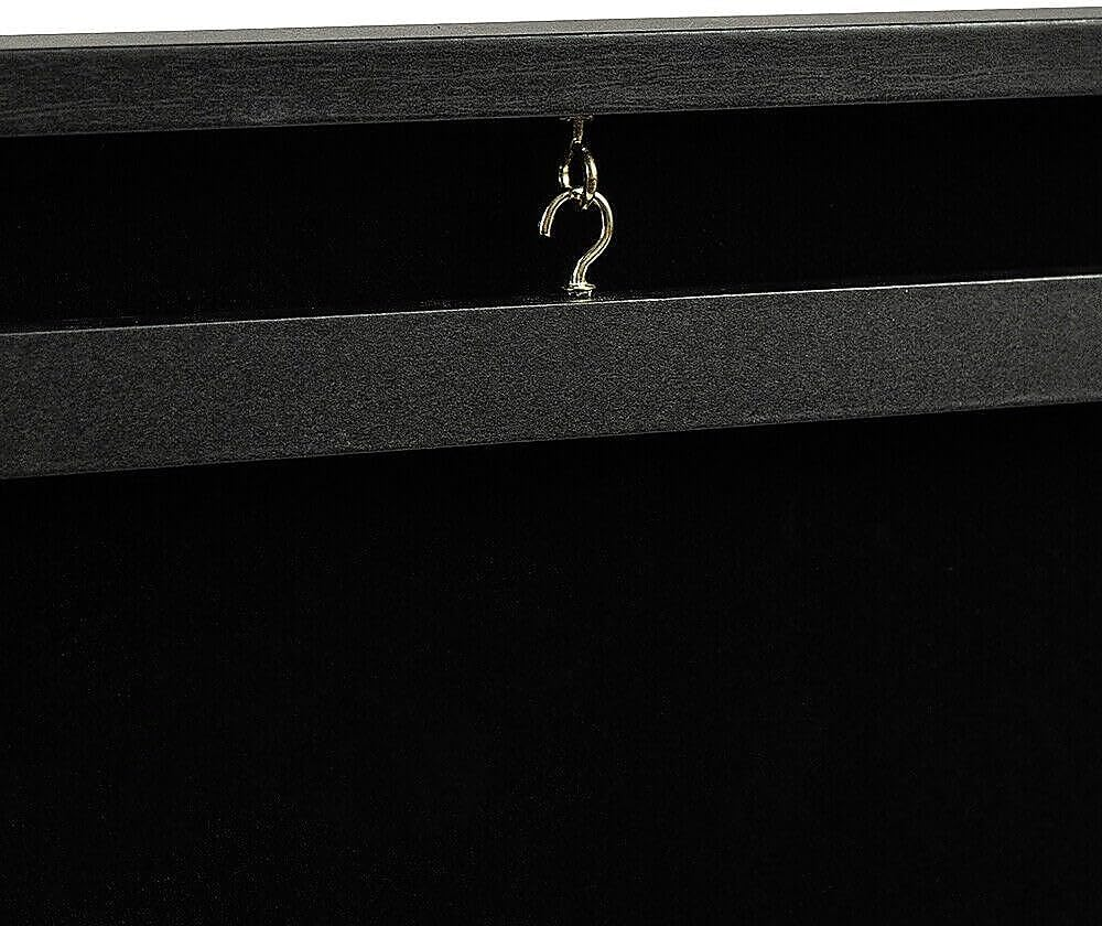 Wall Display/Case Lockable Rack 80Cm Football Basketball Jersey Storage Box in Black - Gold image number 5