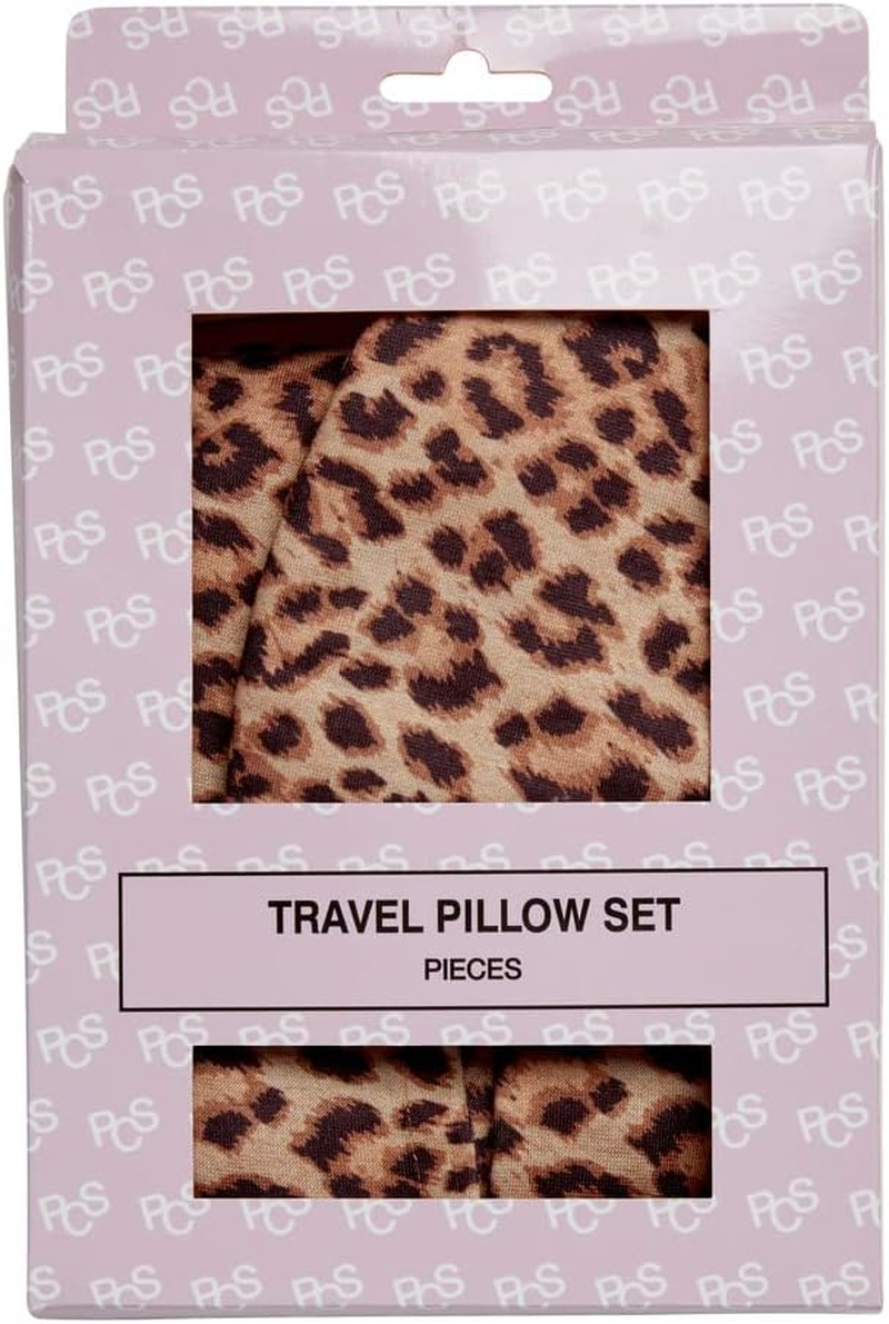 PCKYLIE Travel Set, Black/Detail: Leo AOP, Einheitsgr&ouml;&szlig;e, Travel Set image number 1