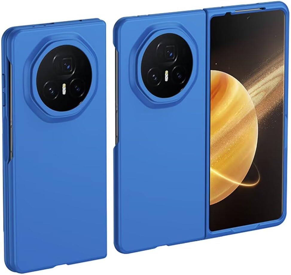 EASSGU Silicone Case Suitable for Honor Magic V5 (7.95 Inches), Skin-Friendly and Hard PC Protective Case against Drops and Scratch-Resistant - Dark Green