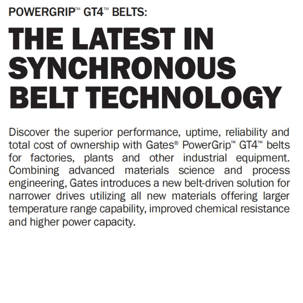 Inkesky Upgraded Primary Drive Belt "Gatespowergrip-Gt4" for Sur-Ron Lightbee X/Segway X260 X160/Talaria X3(XXX) Dirty Bike image number 2