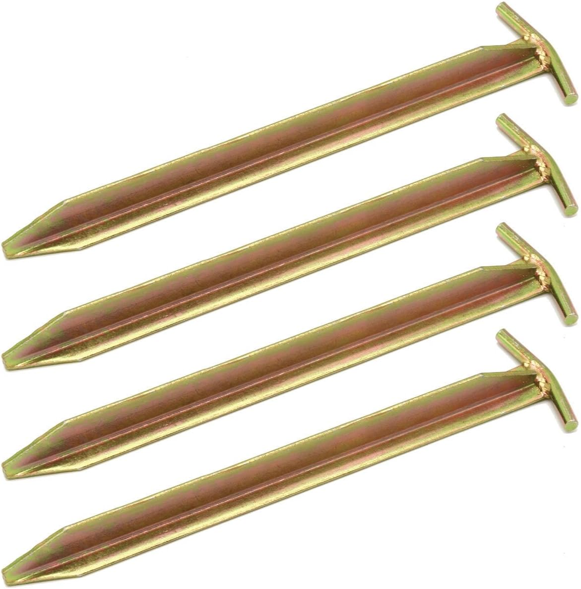 AMANKA Indestructible 5 Triangular Tent Pegs XL Pegs 230 X 6 Mm Ground Anchor Camping Tent Nails Robust Galvanised