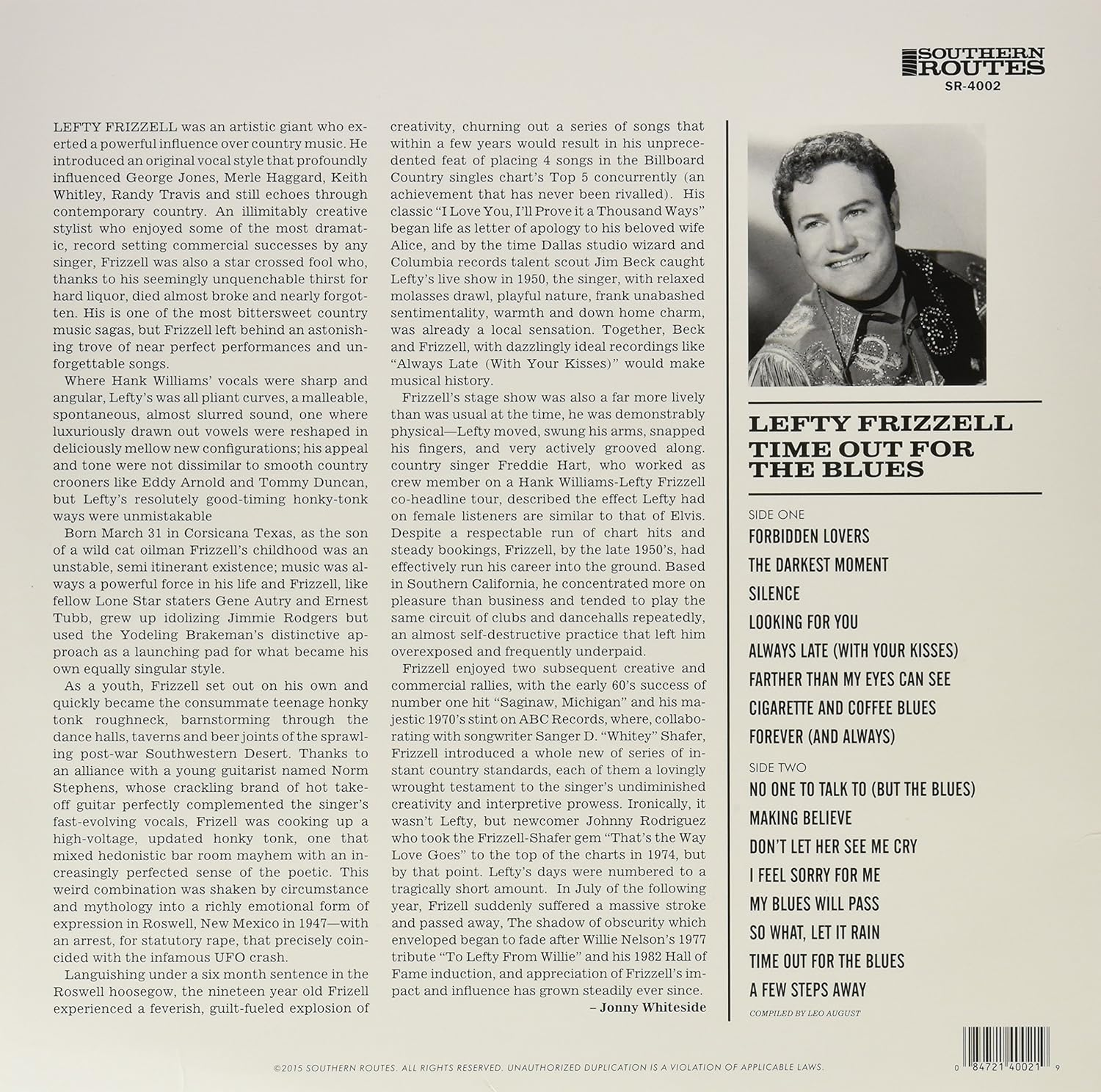 Time Out for the Blues