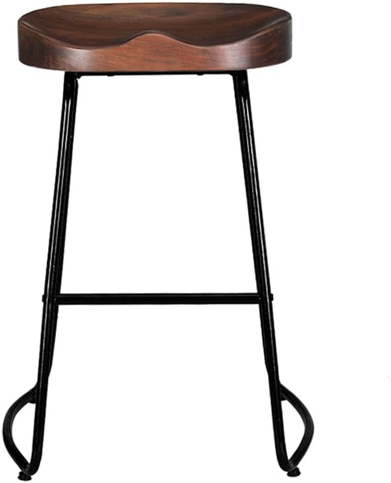 Artiss Bar Stools Stool Set of 2 Kitchen Counter Barstools Dining Chair Vintage image number 3
