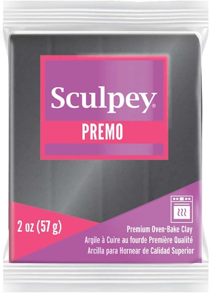 Sculpey PREMOACCENTS - 57G - Graphite Pearl Polymer Clay