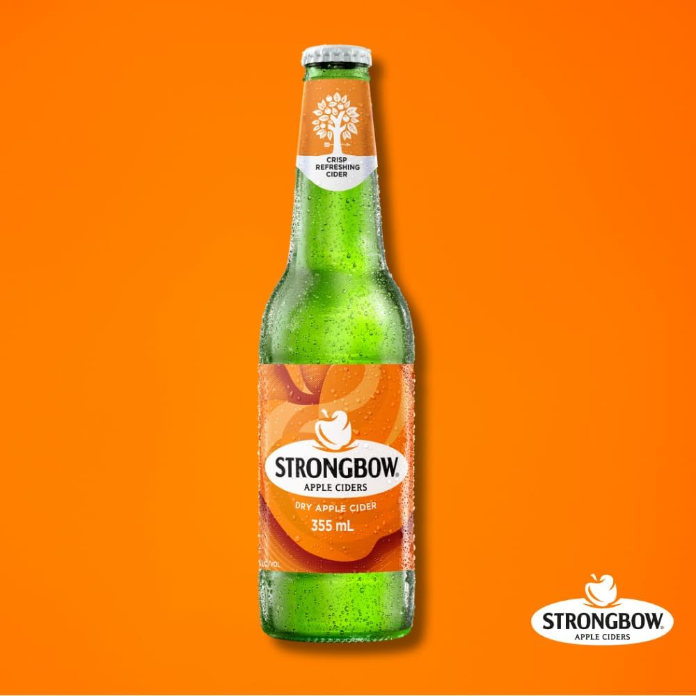 Strongbow Dry Apple Cider Bottle 355 Ml 4 X 6 Pack image number 4