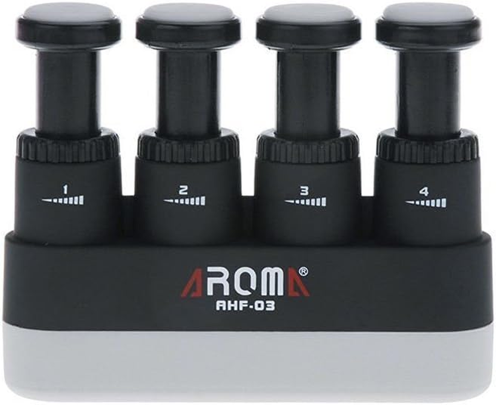 Finger Strengthener4 Tension Adjustable Hand Grip Exerciser Ergonomic Silicone Trainer for Guitarpianotrigger Finger Training Arthritis Therapy and Grip Rock Climbing (AHF-03) image number 4