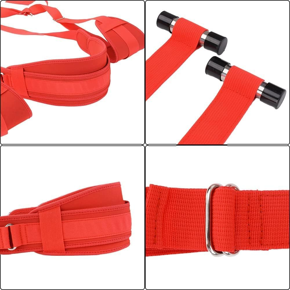 Hold to 300Lbs/130Kg over the Door Swing Sex Adult Swing for Couples Sex Frequent Flyer Door Swing Adult Door Swing for Couples Bedroom Hanging Swing Sling Heavy Duty Sex Furnitures Sweater (Red) image number 3