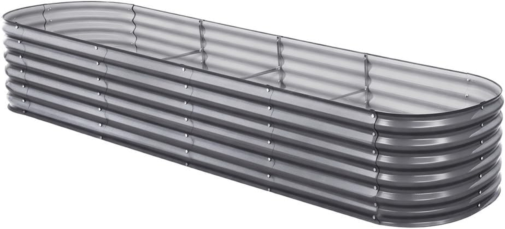 Green Fingers Garden Bed 320X80X45Cm Planter Box Raised Container Galvanised Herb image number 3