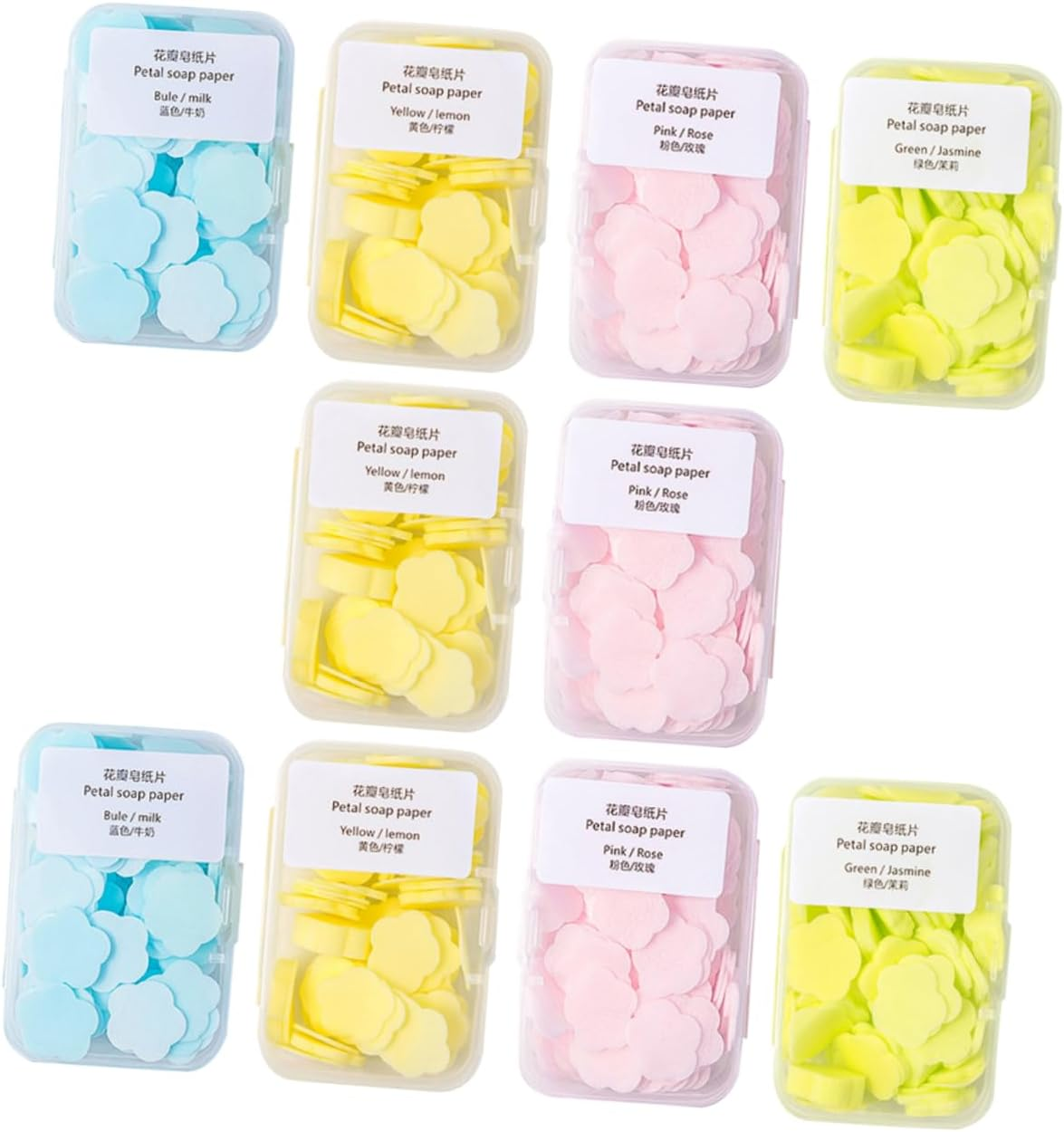 GAROZATION Hand Soap for Travel Bulk Portable Soap Tablets 16 Boxes for All Occasions