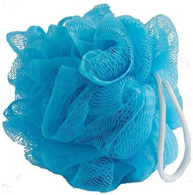 Shelter Combo of Soft Bath Loofah Body Bath Brush for Smoother Skin (Purple, Pink & Sky Blue), Set of 3, Pack of 1 image number 1