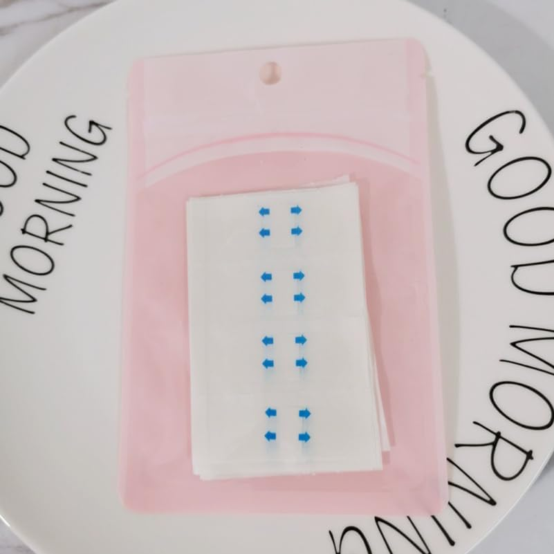 HONMEET 80Pcs Face Lifting Tape Invisible for Face Shaping Tightening Lifting Stickers for Slim and Firm Appearance Comfortable Design image number 5