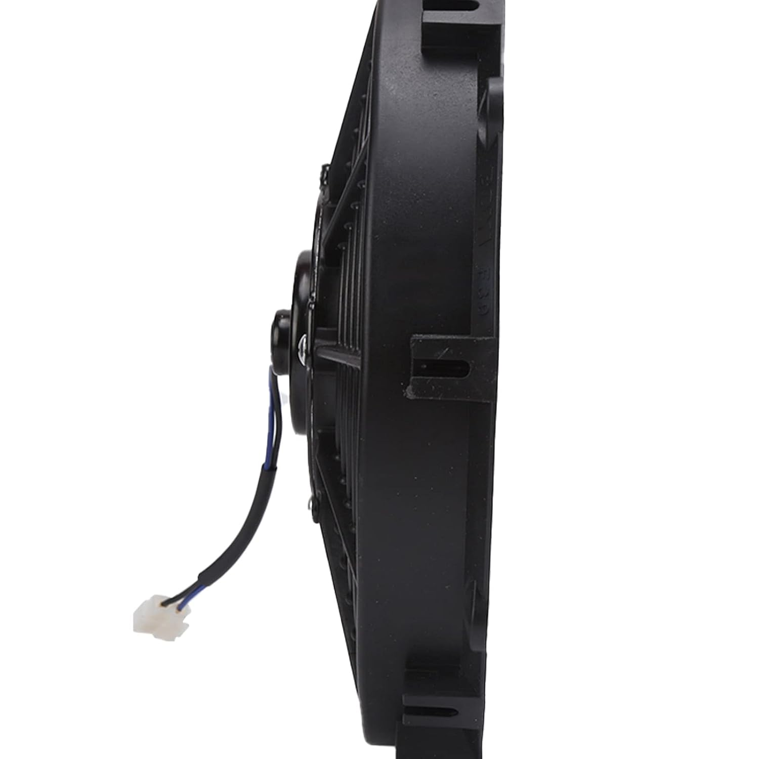 Akozon Electric Radiator Cooling Fan 10Inch Slim Electric Cooling Fan Radiator 24V 80W 2100RPM 10 Straight Blades Universal for Car image number 5